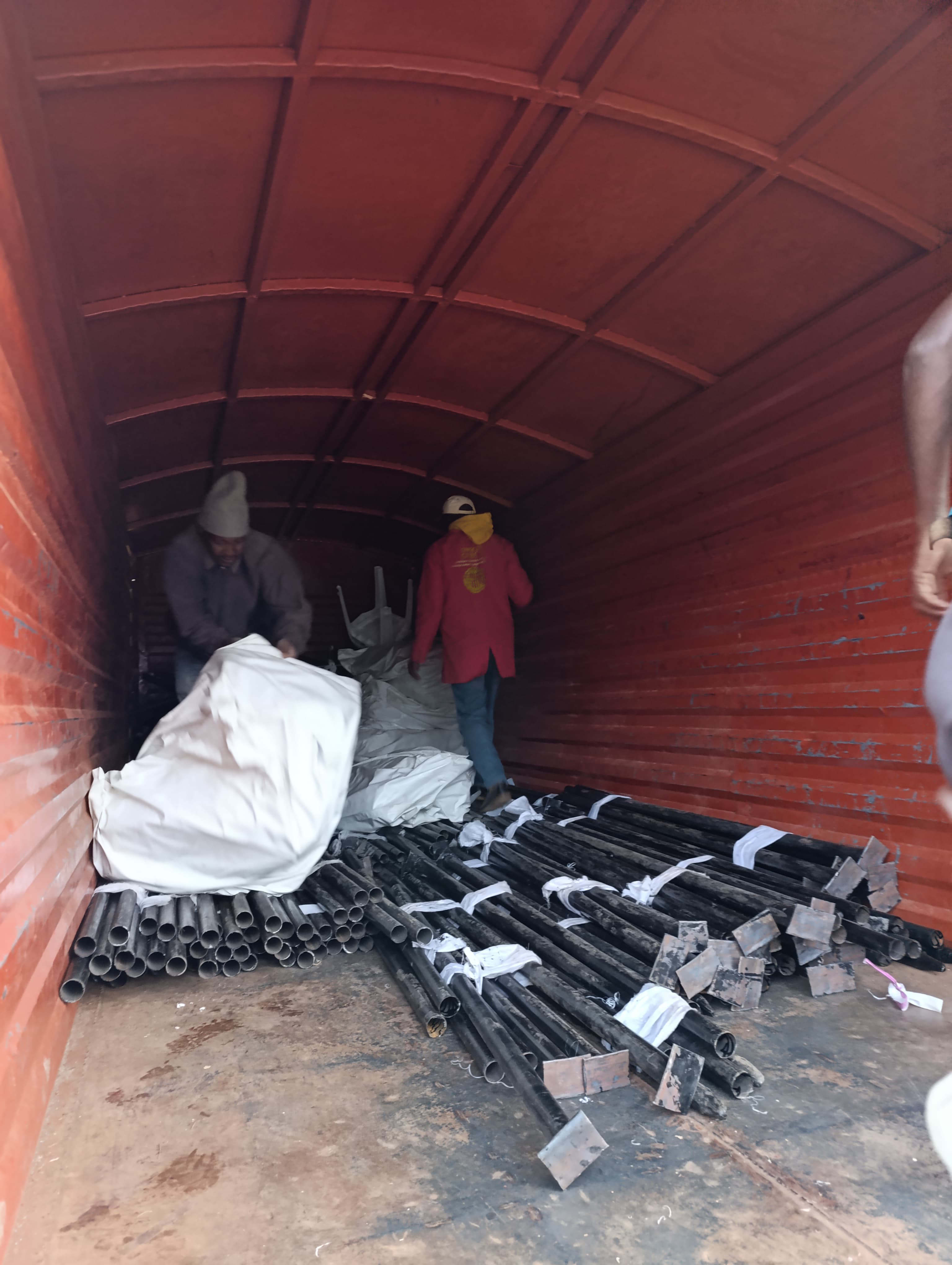 Metal pipes inventory